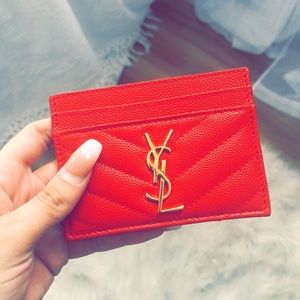 YSL card holder